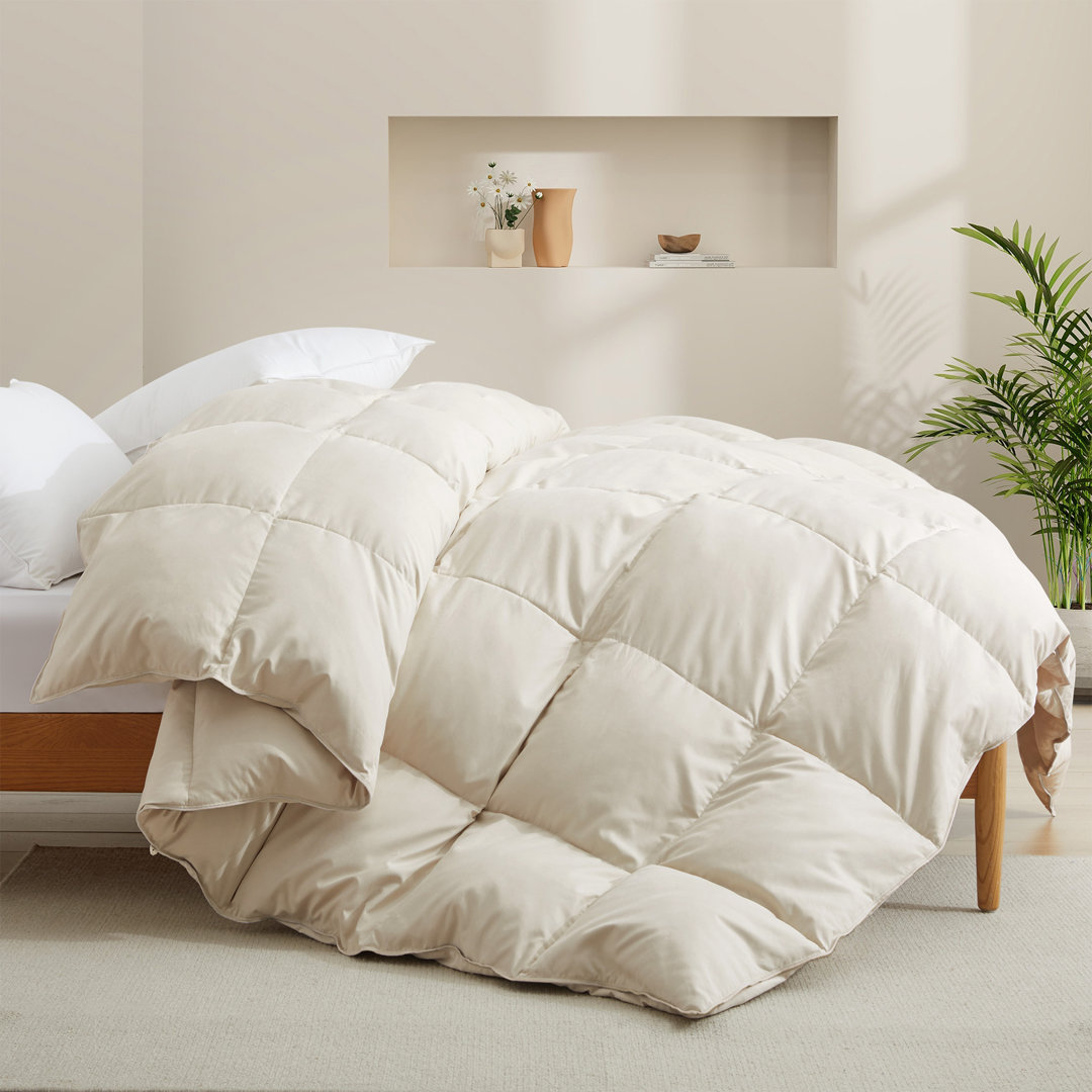600 Fill Power All Season Down Comforter Duvet Insert